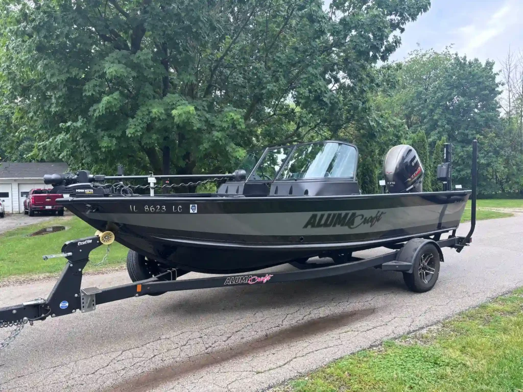 AlumaCraft fishing boat — Midwest boat winter storage and winterization guide